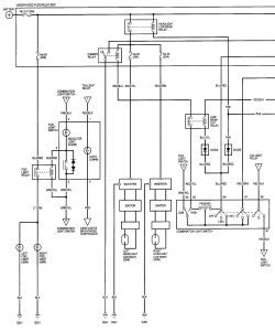 Acura RL - wiring diagram - exterior lighting (part 1)
