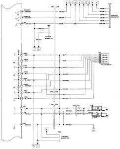 Acura RL - wiring diagram - fuel controls (part 2)