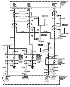 Acura RL - wiring diagram - fuel controls (part 6)