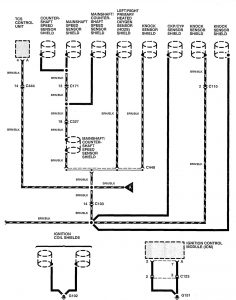 Acura RL - wiring diagram - ground distribution (part 2)