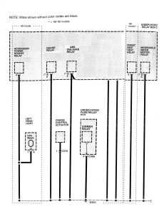 Acura RL - wiring diagram - ground distribution (part 4)