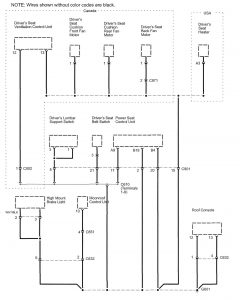 Acura RL - wiring diagram - ground distribution (part 4)