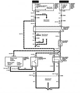 Acura RL - wiring diagram - HVAC controls (part 4)