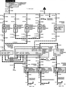 Acura RL - wiring diagram - illuminated entry (part 1)