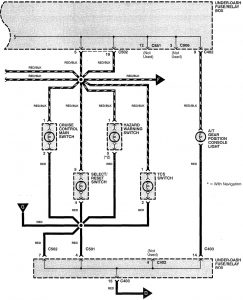 Acura RL - wiring diagram - instrument panel lamp (part 4)