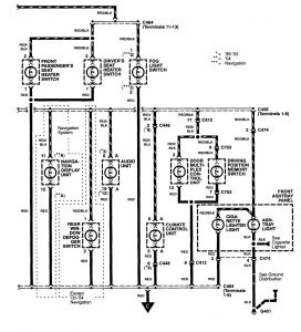 Acura RL - wiring diagram - instrument panel lamp (part 2)