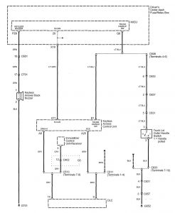 Acura RL - wiring diagram - intelligent key system (part 3)