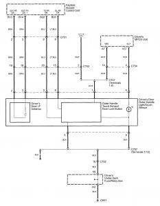 Acura RL - wiring diagram - intelligent key system (part 4)