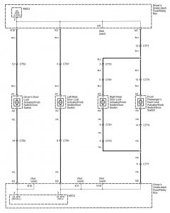 Acura RL - wiring diagram - keyless entry (part 6)