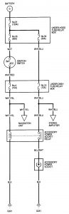 Acura RL - wiring diagram - power/auxiliary outlet