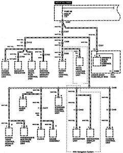 Acura RL - wiring diagram - power distribution (part 13)