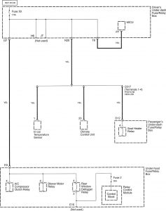 Acura RL - wiring diagram - power distribution (part 18)