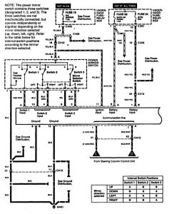 Acura RL - wiring diagram - power seats (part 5)