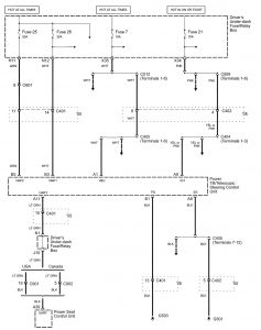 Acura RL - wiring diagram - power seats (part 10)