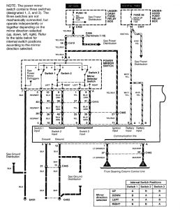 Acura RL - wiring diagram - power seats (part 5)
