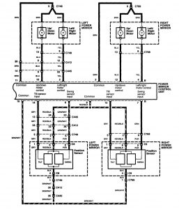 Acura RL - wiring diagram - power seats (part 6)