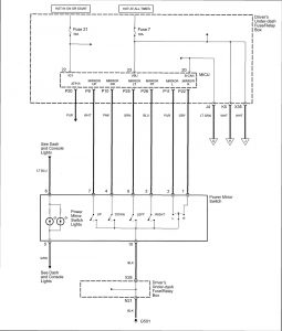 Acura RL - wiring diagram - power seats (part 6)