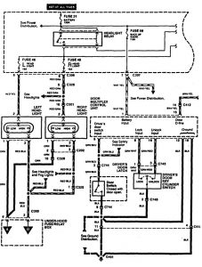 Acura RL - wiring diagram - security/anti-theft (part 1)