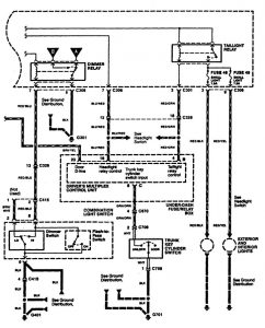Acura RL - wiring diagram - security/anti-theft (part 2)
