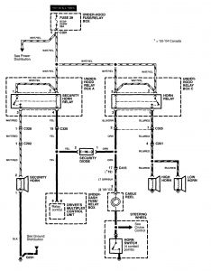 Acura RL - wiring diagram - security/anti-theft (part 4)