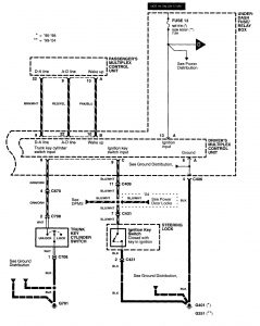 Acura RL - wiring diagram - security/anti-theft (part 6)