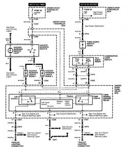 Acura RL - wiring diagram - trailer/camper adapter