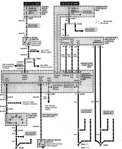 Acura RL - wiring diagram - wiper/washer (part 3)