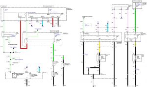 Acura TL - wiring diagram - rear window defogger