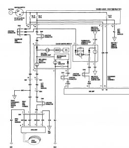 Acura RL - wiring diagram - air bags (part 1)