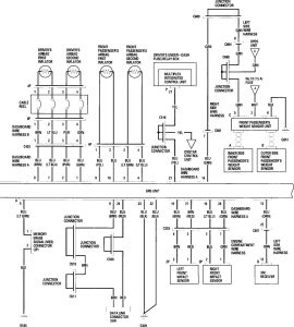 Acura RL - wiring diagram - air bags (part 2)
