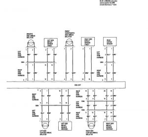 Acura RL - wiring diagram - air bags (part 8)