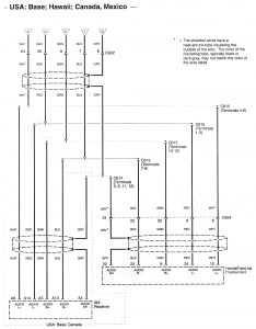 Acura RL - wiring diagram - audio (part 12)