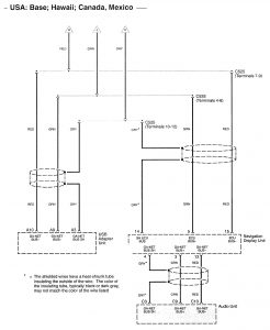 Acura RL - wiring diagram - audio (part 13)