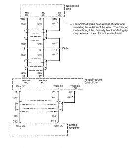 Acura RL - wiring diagram - audio (part 8)