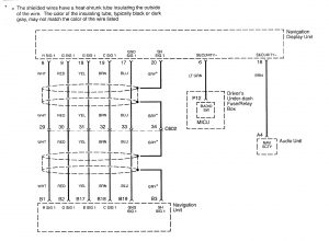 Acura RL - wiring diagram - audio (part 9)
