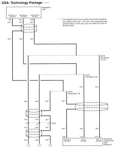 Acura RL - wiring diagram - audio (part 6)