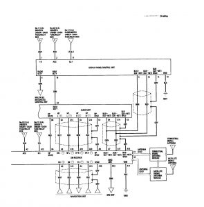 Acura RL - wiring diagram - audio (part 4)