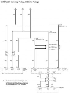 Acura RL - wiring diagram - body controls (part 10)