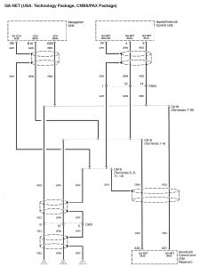Acura RL - wiring diagram - body controls (part 11)