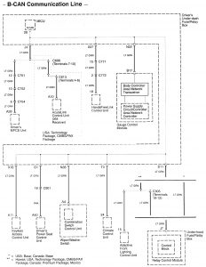 Acura RL - wiring diagram - body controls (part 3)