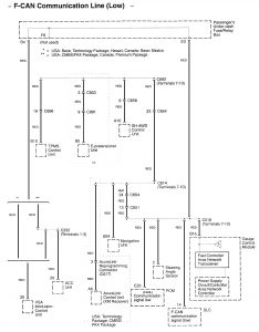 Acura RL - wiring diagram - body controls (part 5)