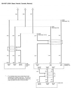 Acura RL - wiring diagram - body controls (part 8)