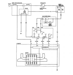 Acura RL - wiring diagram - charging system