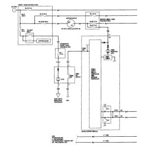 Acura RL - wiring diagram - collision mitigation brake system (part 1)