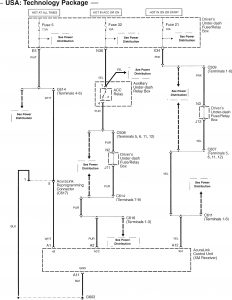 Acura RL - wiring diagram - communication system (part 1)