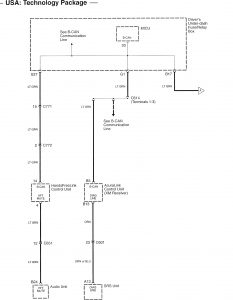 Acura RL - wiring diagram - communication system (part 2)
