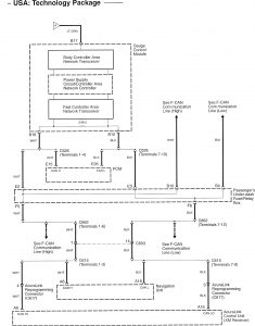 Acura RL - wiring diagram - communication system (part 3)