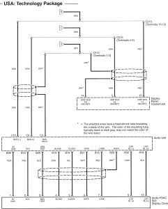 Acura RL - wiring diagram - communication system (part 5)