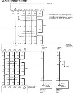Acura RL - wiring diagram - communication system (part 6)