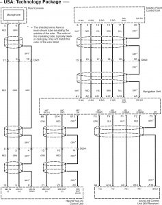 Acura RL - wiring diagram - communication system (part 7)